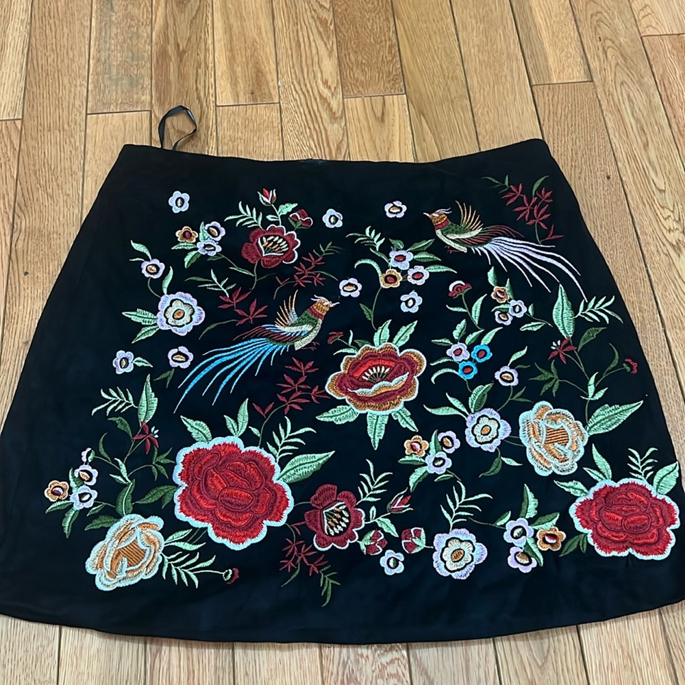 FOREVER21 suede skirt